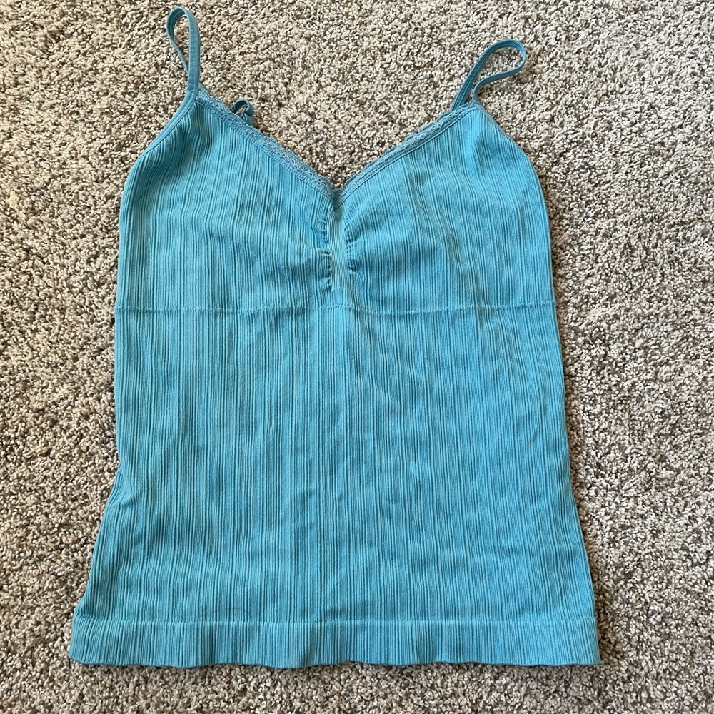 No Boundaries Teal Camisole Top
